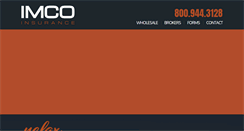 Desktop Screenshot of imcoinsurance.com